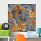 Seamless Rusted Metal Texture Wall Decal
