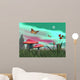 Fantasy garden Wall Mural