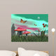 Fantasy garden Wall Mural