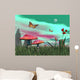 Fantasy garden Wall Mural