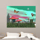 Fantasy garden Wall Mural