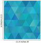 Seamless Triangle Pattern Texture Wall Decal Design 2