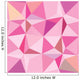 Dynamic Angles Wall Mural