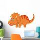 Cute Dinosaur Cartoon Wall Decal