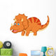 Cute Dinosaur Cartoon Wall Decal