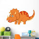 Cute Dinosaur Cartoon Wall Decal