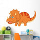 Cute Dinosaur Cartoon Wall Decal