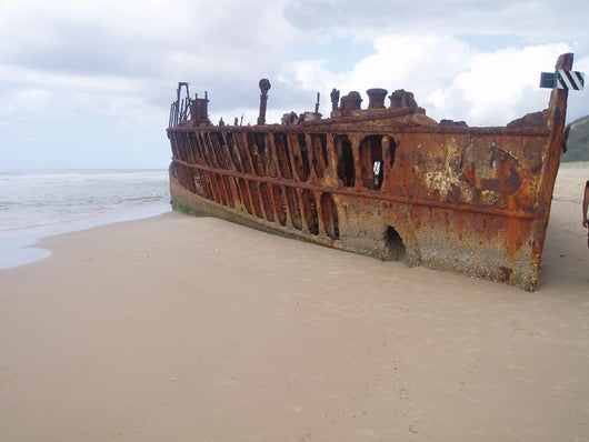 Rusted Boat on Fraser 
