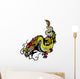 Golden Dragon Wall Decal
