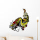 Golden Dragon Wall Decal