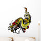 Golden Dragon Wall Decal