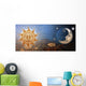 Grunge Sun and Moon 