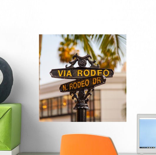 Rodeo Dr Wall Decal