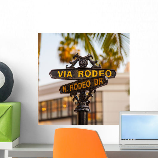 Rodeo Dr Wall Decal