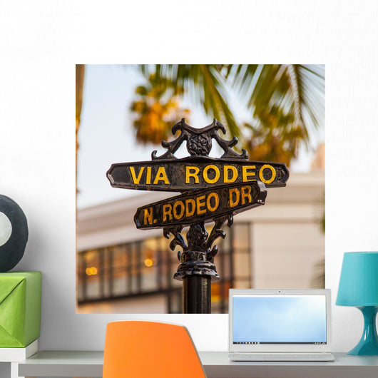 Rodeo Dr Wall Decal