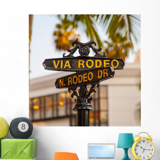 Rodeo Dr Wall Decal