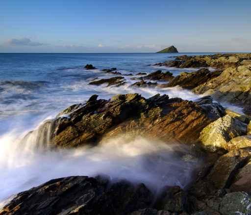 Beautiful Dawn Light Wembury Wall Decal