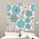 Seamless Flower Wall Decal