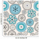 Seamless Flower Wall Decal