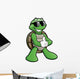 Smiling Turtle Wall Decal