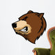 bear head Wall Decal