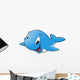 Happy Whale Wall Decal