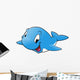 Happy Whale Wall Decal