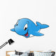 Happy Whale Wall Decal