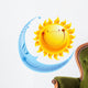 Characters Sun and Moon Wall Decal