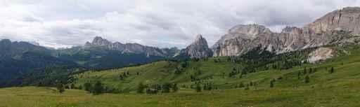 Dolomiten Panorama Wall Decal