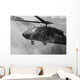 Uh-60 Blackhawk Helicopter Wall Decal