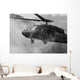 Uh-60 Blackhawk Helicopter Wall Decal