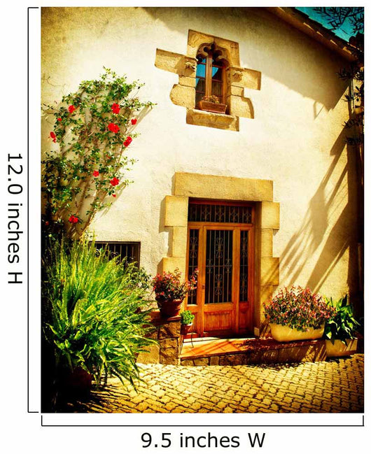 Spain, Catalonia, Barcelona. Streets of Old Mediterranean Towns 