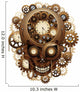 Steampunk Skull Vintage Style-Teschio Meccanismo Orologio 