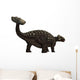 Ankylosaurus White Wall Decal