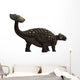 Ankylosaurus White Wall Decal