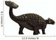 Ankylosaurus White Wall Decal