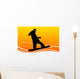 snowboarding Wall Decal