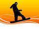 snowboarding Wall Decal