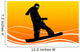 snowboarding Wall Decal