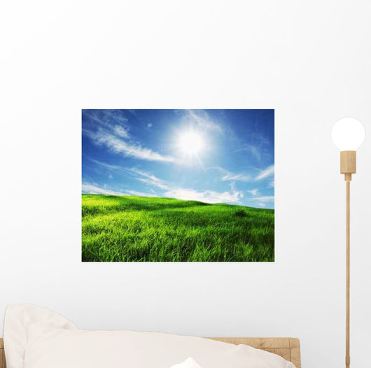 Field and Sky Wall Decal Design 2