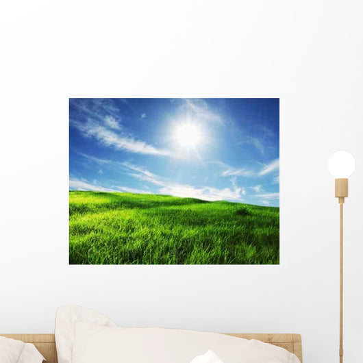 Field and Sky Wall Decal Design 2