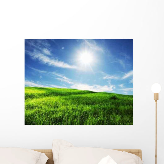 Field and Sky Wall Decal Design 2