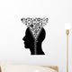 Unzipped Human Head With Cogs 