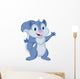 Cute Squirrel Posing Wall Decal