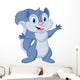 Cute Squirrel Posing Wall Decal