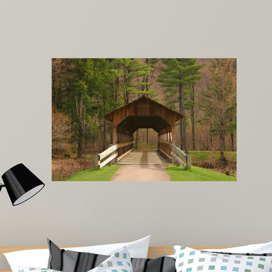 Covered Bridge Wall Decal