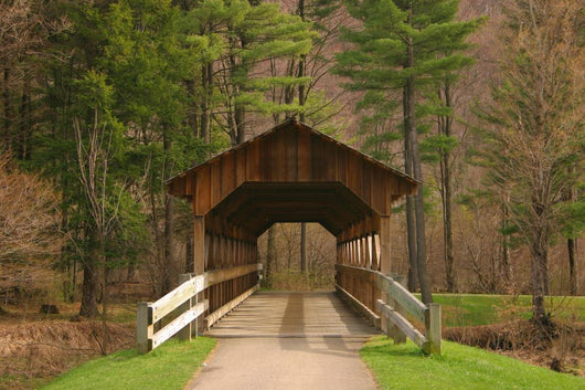 Covered Bridge Wall Decal