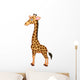 Cute giraffe cartoon Wall Decal