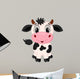 Cute cow cartoon 